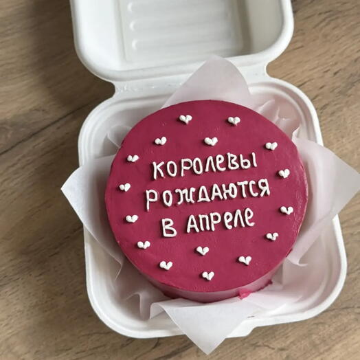 Бенто торт подруге