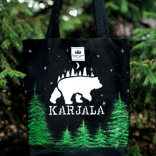 Сумка-шоппер «Карельская ночь»