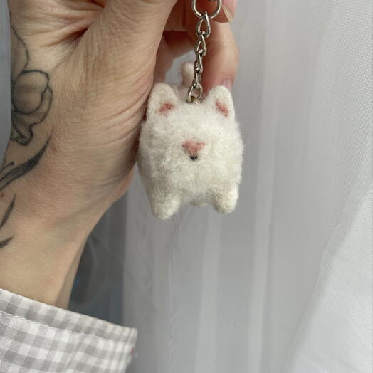 Котик брелок