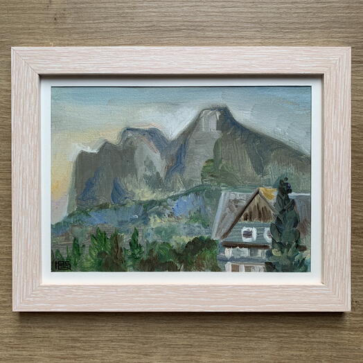 Картина «Закат. Олива.»