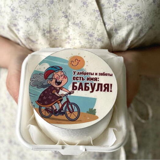 Бенто торт для бабушки