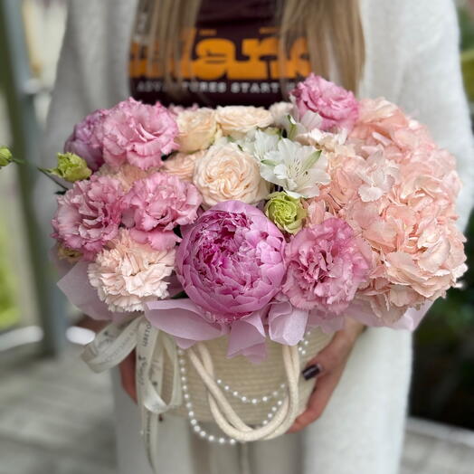 Ажурная корзинка
