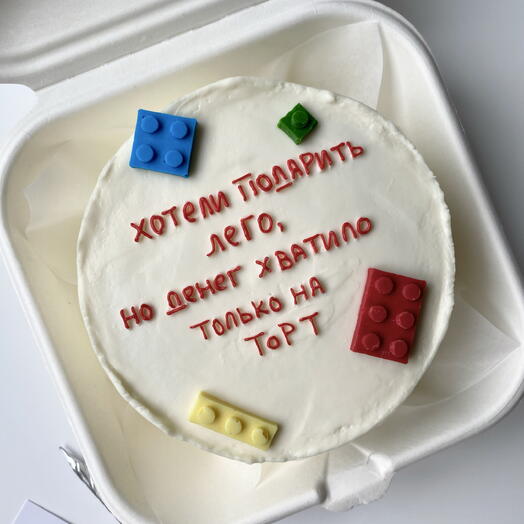 Бенто торт Лего