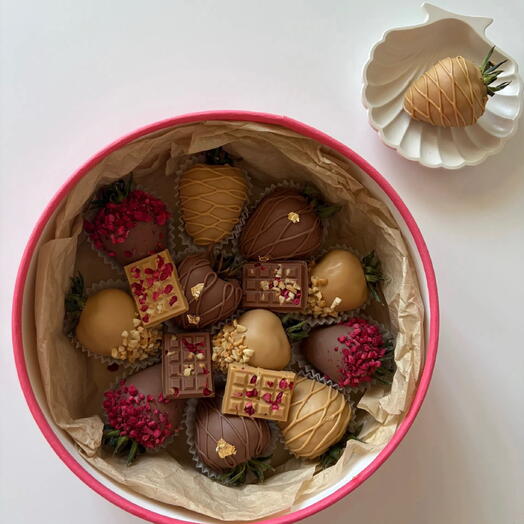 Клубника в бельгийском шоколаде Callebaut 😍