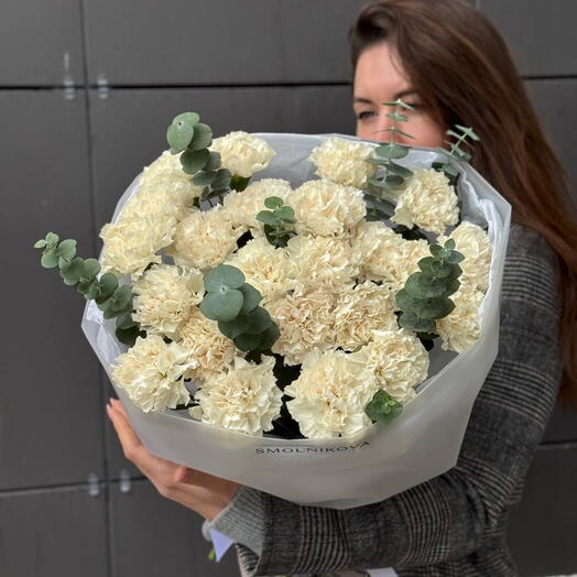 Шикарный большой букет / 25 диантусов