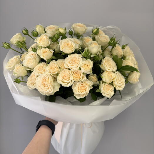 Букет из 9 кустовых роз София