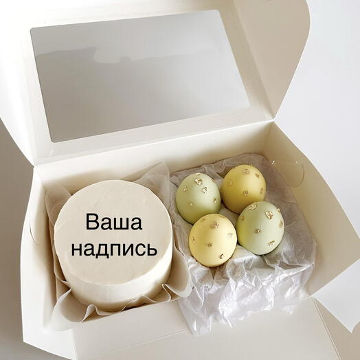 Бенто торт и муссовые пирожные