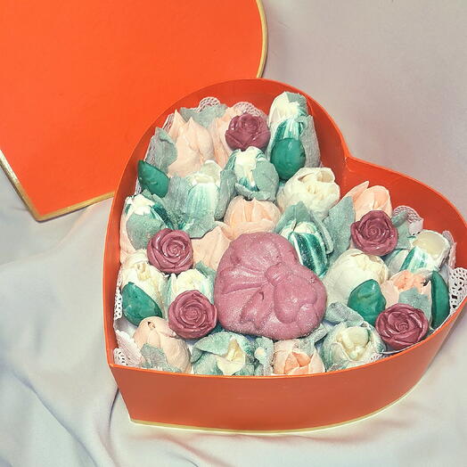 Зефир ручной работы в коробке ️️💝
