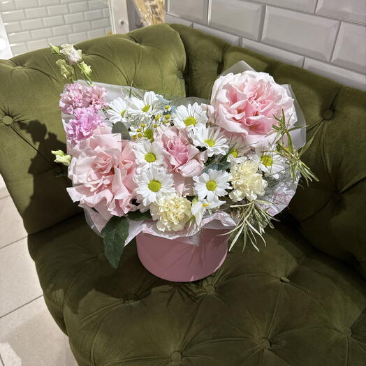 Композиция с розами Софи Лорен 🌸