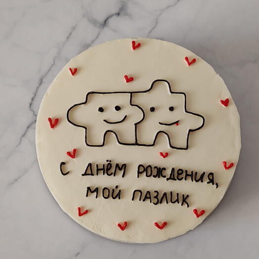 Бенто торт Пазлик