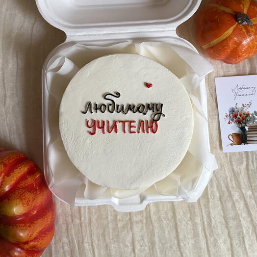 Бенто-торт для учителя