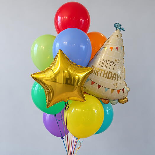 🎉 Яркий набор «Happy Birthday»