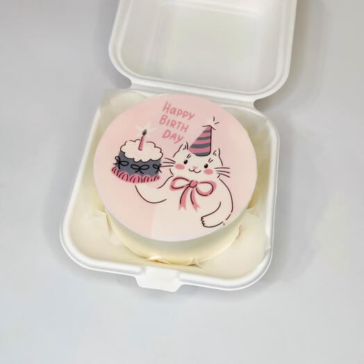 Бенто торт "Happy birthday" на день рождения