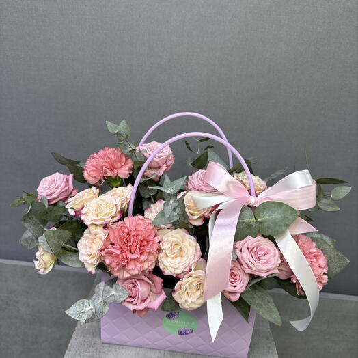 Розово- фиолетовая композиция 💜