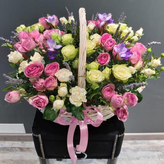 Basket of flowers