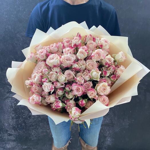 Монобукет из кустовых роз Рефлекс