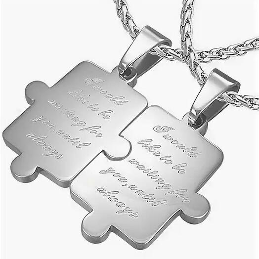 DC110 Кулон парный "Обещание"