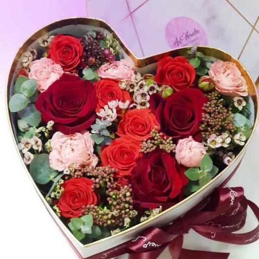 Цветочное сердце