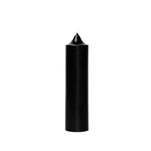 SIGIL Smooth Decorative candle 150*38 color Black