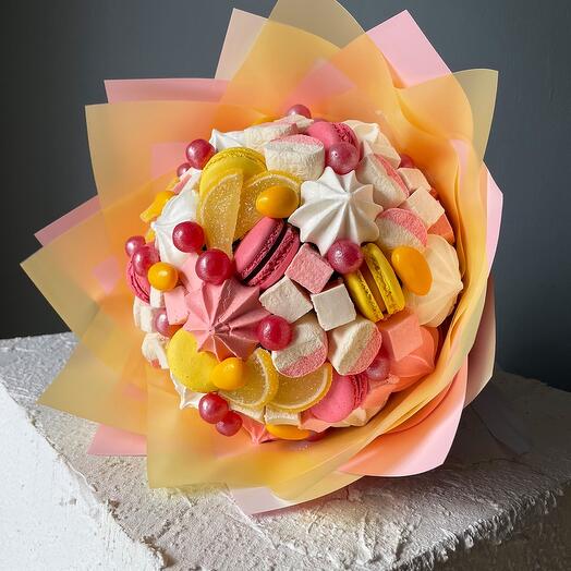 Сладкий букет ;  букет из сладостей