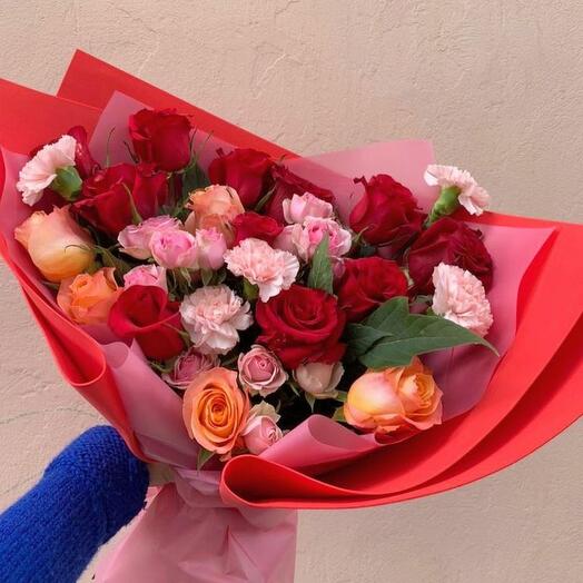 Букет "Страстный вечер"