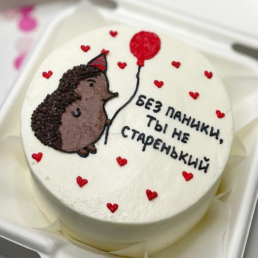 Торт бенто ёжик без паники