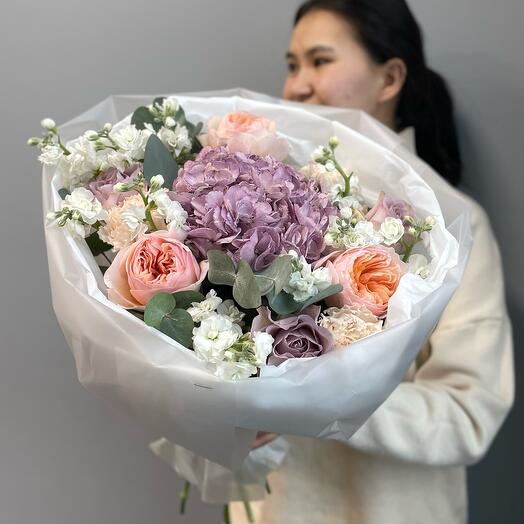 Авторский букет из элитных цветов «Лолита»💕