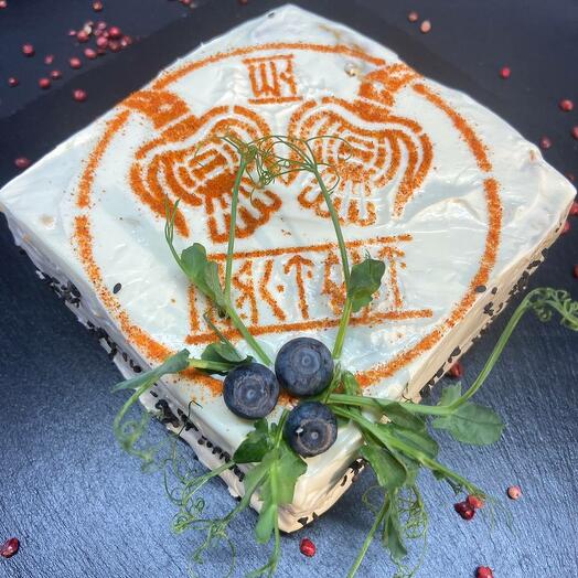 Торт "Мясной квартет"