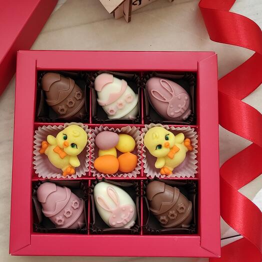 Easter set "Two chickens"