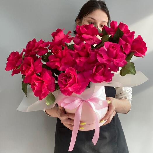 Цветы в коробке