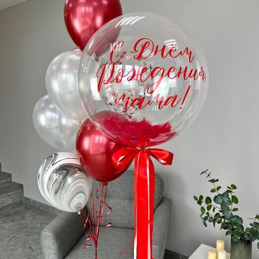 Set de globos "amor"