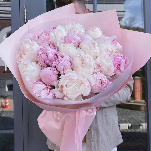 Bouquet of peonies