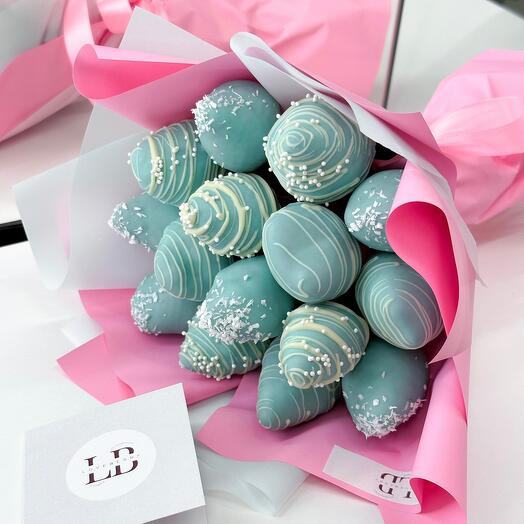 Букет «Лагуна» из клубники в шоколаде