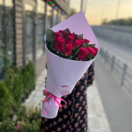 "15 rosas 50 cm."