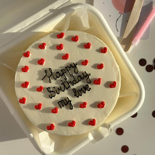Бенто-торт "Happy birthday"