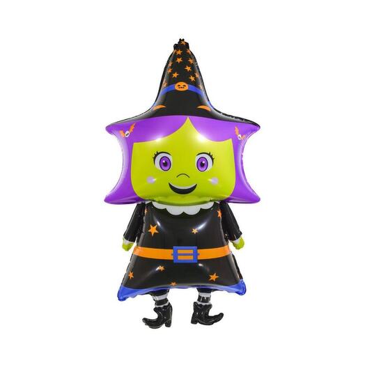 Воздушный шар ведьма хэллоуин Halloween