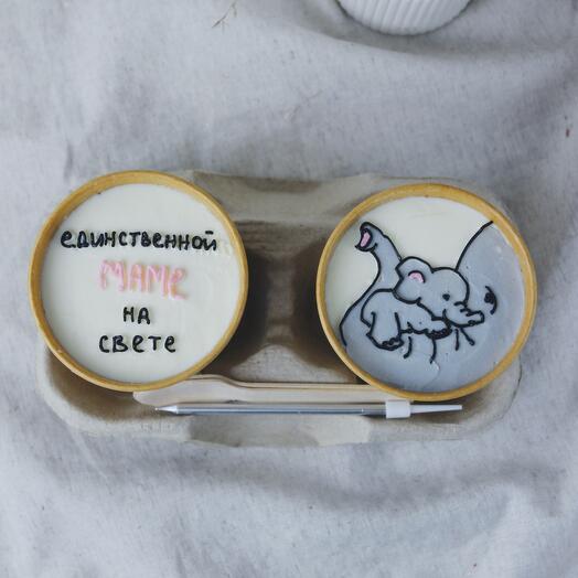 Торты в стаканчиках Единственной маме на свете