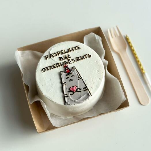 Бенто-торт с дизайном