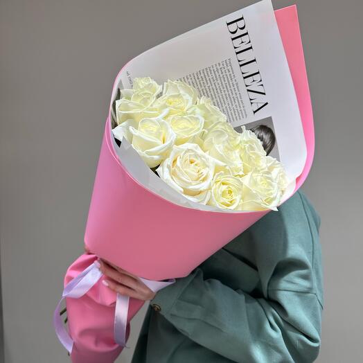 Ramo de rosas blancas
