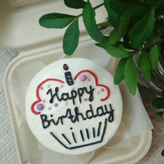 Бенто-торт "Happy Birthday"
