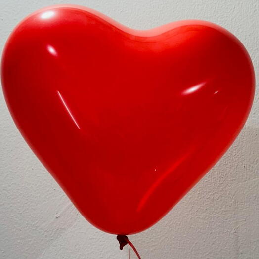 Hellium baloons heart shape