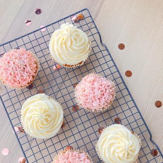 Cupcakes berry mix filling 6 pcs