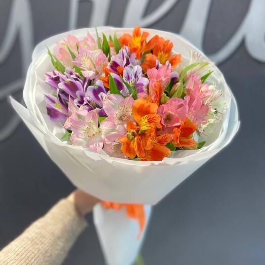 Микс Альстромерии (9 штук)