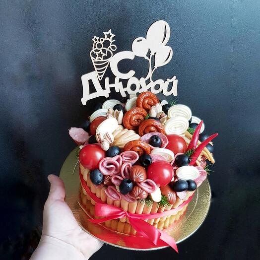Бенто торт/ассорти с маслинами🎂