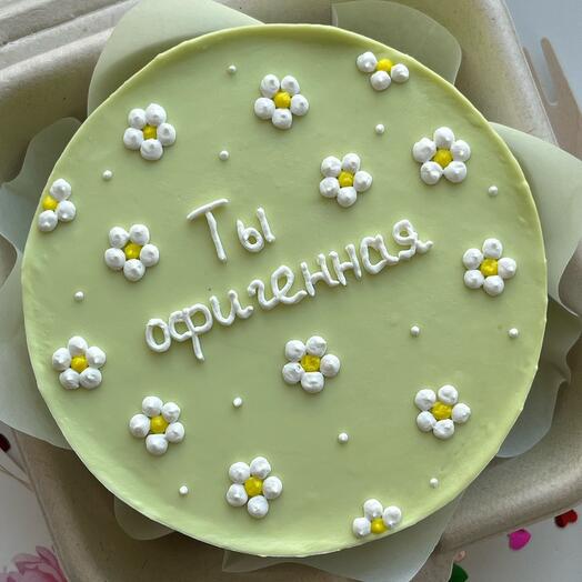 Бенто торт «ты офигенная»