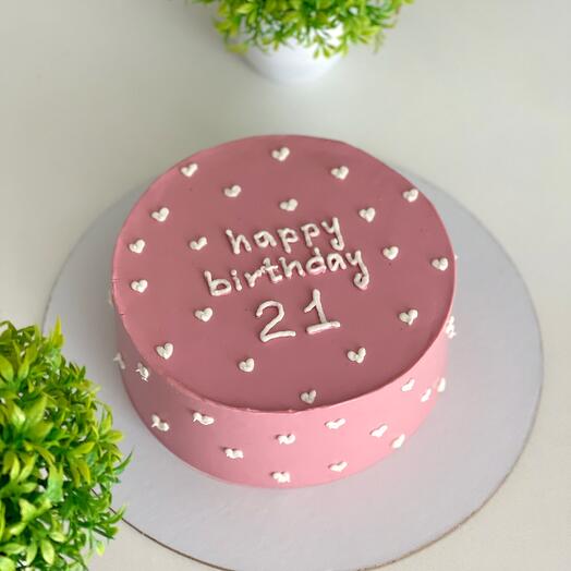 Торт happy birthday