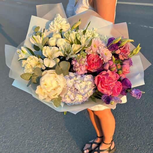 Авторский букет «Градиент любви»💘
