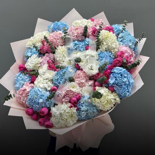 Обьемный евробукет