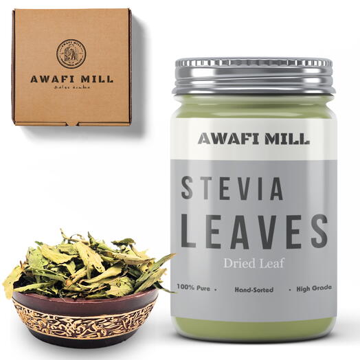 AWAFI MILL Stevia Debaudiana | Drid Sweetleaf - Bottle of 100 Gram