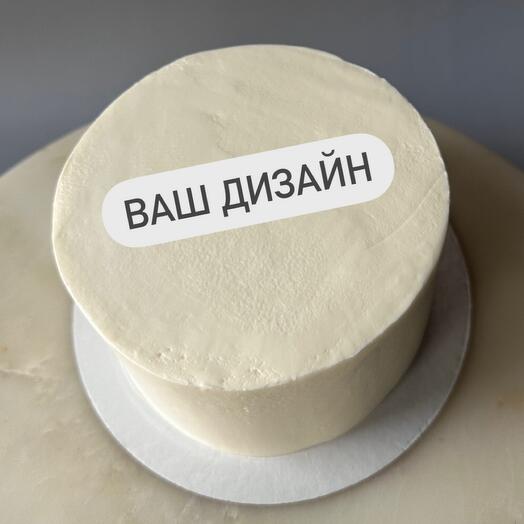 Торт 1кг с вашим дизайном